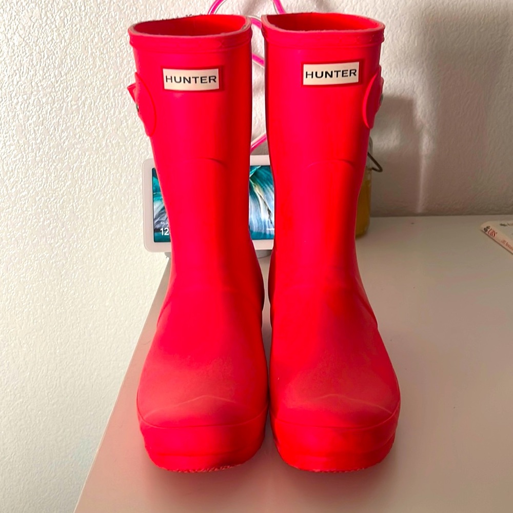 Hunter rain boots